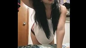 My teen vixen reveals all on secret webcam