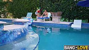 izi blu and arin jones hardcore shower fuck with big tits