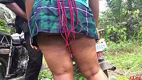 hey bikers, pound this lost uni girl's pussy all styles in forest!