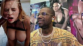 japanese christmas slut's face cum-drenched after tight ass pounding