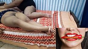 desi lovers hide for milf blowjob and pussy sex