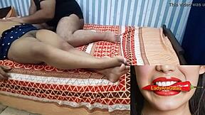 desi lovers hide for milf blowjob and pussy sex