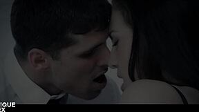 Kristy Black spreads legs wide for her boyfriend's romantic anal ride