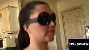 Tuxedo Dude Pounds Bound Submissive Teen in Hardcore Domination