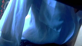 secretary no panties fingers pussy after bra drop in office