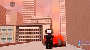 18-year-old sneaks into skibidi toilet for secret 1on1 hookup.