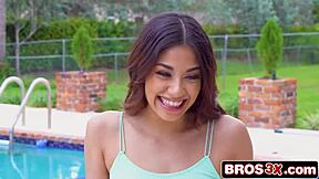 young latina xxlayna marie takes biggest bbc stretching her tight pussy 😍🍆💦