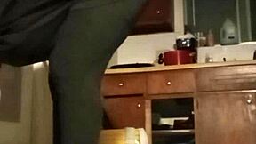 workout freebie with big titted girlfriend homemade pov