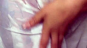 oiled french milf's big puffy tits messy cumshot titfuck