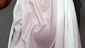 oiled french milf's big puffy tits messy cumshot titfuck