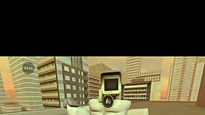 18-year-old sneaks into skibidi toilet for secret 1on1 hookup.