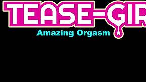 stunning teen cums hard during daddy's sofa massage audition