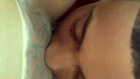 Stepson from countryside sucks my big cock, feeds him creamy milk in mouth.