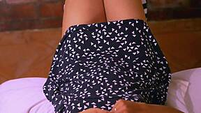 shy petite latina college babe orgasms cheating cock compilation