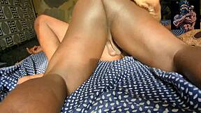 Petite Nigerian Girl Craves Huge African Monster Cock Missionary