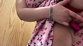 Crazy public outdoor romp