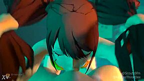 Teen Swallows Poolside Cum After Blowjob