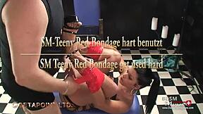 i'm the sm teen 18+y in red bondage hart benutzt by spm amanda20 tr20