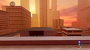 18-year-old sneaks into skibidi toilet for secret 1on1 hookup.