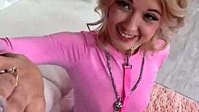 petite blonde nicole nichols gets picked up for rough anal ride 😈🍑