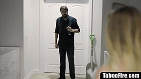 stepdad pounds stepdaughter hard after stepmom vanishes