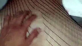 Petite Schoolgirl Isis Sun Fishnets Craves Bareback Creampie Sex?