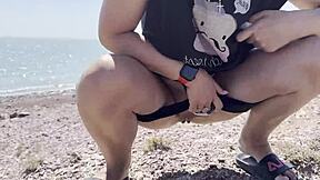 POV Car Travel Public Pissing Nature Compilation Free