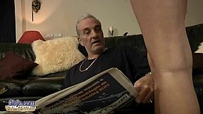 old man, you really gonna pound this young teen ASS that hard?