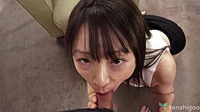 miss natsuko iijima cheats sucking stranger's cock in tokyo hotel