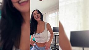 😈 college freshman alexa chains bends over big ass before basketball game pounding! 🏀🍑