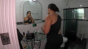 ted pranks gabi souza fake twins pregnancy bathroom freakout meltdown