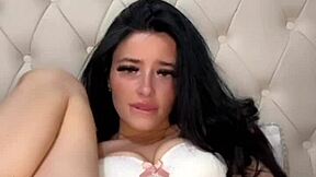 american teen exchange student masturbates solo to squirting orgasm