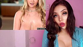 Rubia Con Tetas Naturales Prueba BBC Creampie