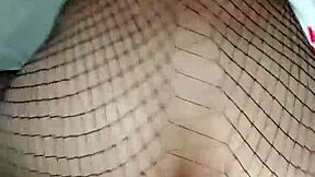 Petite Schoolgirl Isis Sun Fishnets Craves Bareback Creampie Sex?