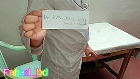 Desi Patient Begs Doctor for Creampie in Tight Pussy Roleplay
