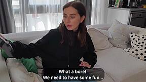 Step-Daddy Eyes My Jeans While Punishing Tight Asshole for Masturbation