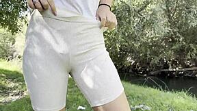 POV Car Travel Public Pissing Nature Compilation Free