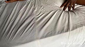 african threesome with big ass ebony babe and monster cock