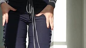 bimbo bodybuilder gives dirty joi jerk off instructions