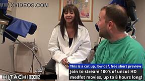 Troubled Eliza Shields Endures Doctor's Intense Hitachi Orgasms