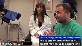 Troubled Eliza Shields Endures Doctor's Intense Hitachi Orgasms