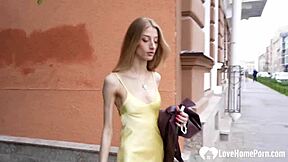 After Date She Rides My Thick Cock Impaling Tight Pussy Bedroom