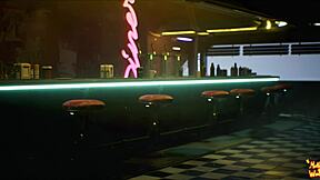 Burnices seduces at bar then takes juicy creampie?