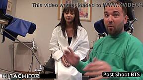 Troubled Eliza Shields Endures Doctor's Intense Hitachi Orgasms