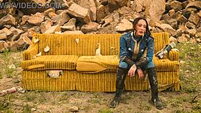 audrey reid and sage hunter cum hard bunker cosplay!!