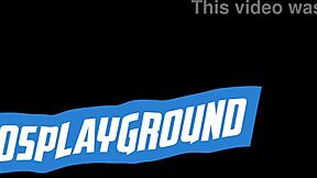 audrey reid and sage hunter cum hard bunker cosplay!!