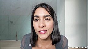 bimbo bodybuilder gives dirty joi jerk off instructions