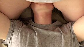 stepsis facesits him until she squirts all over