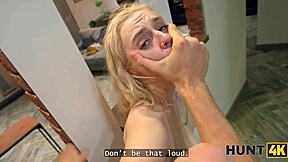 This Russian Blondie Feels So Much Watching Her Cute Friend Fuck Old Guy