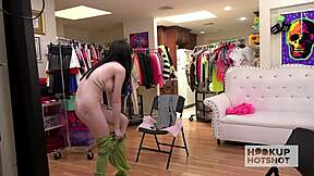 BTS LEDA ELIZABETH CRAVES MORE OF BRYAN GOZZLING'S ROUGH PUSSY TOYS!